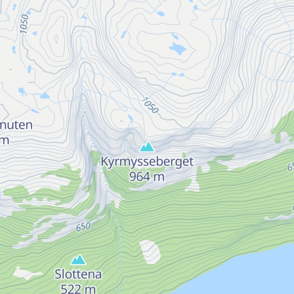Map of Kyrmysseberget