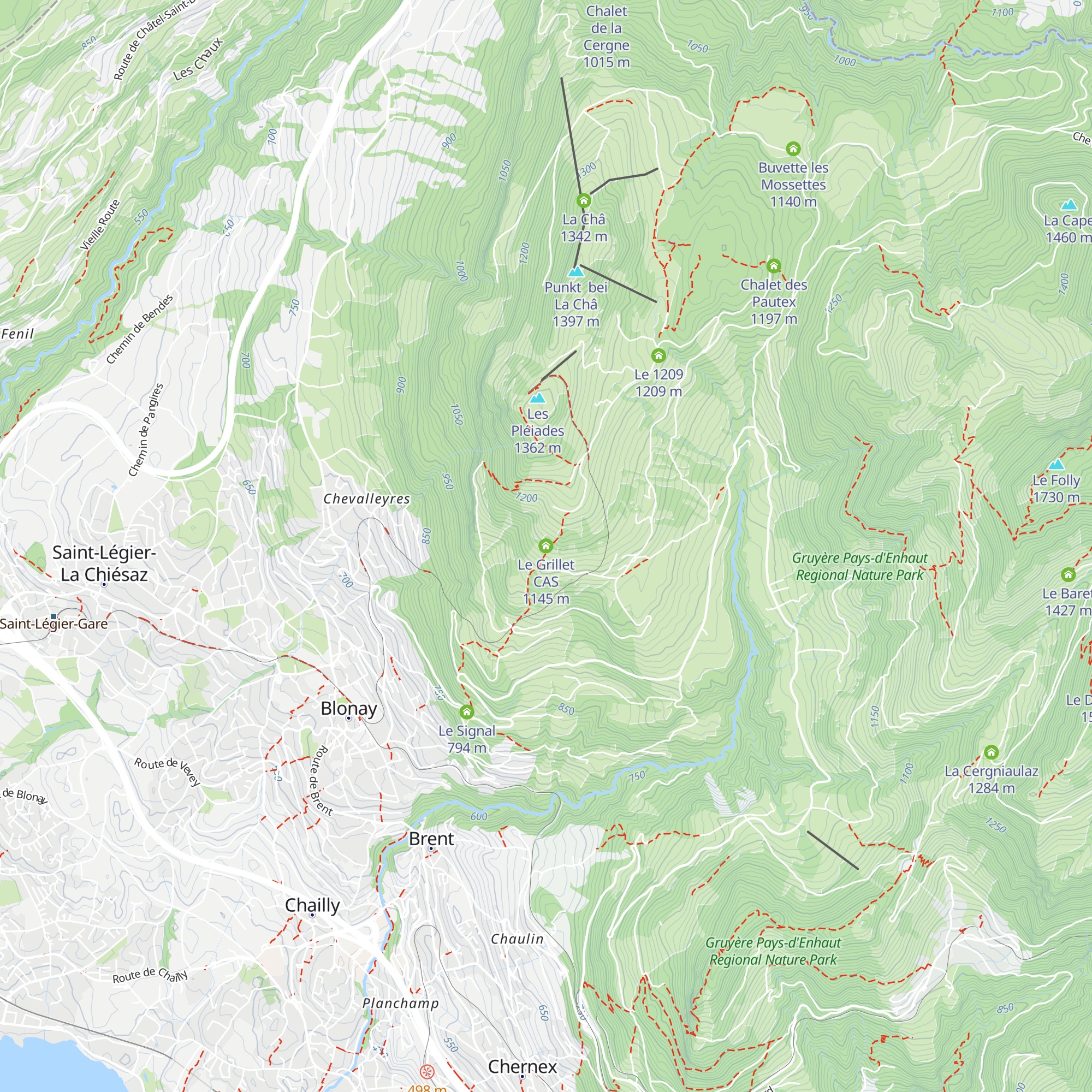 Le Grillet CAS map
