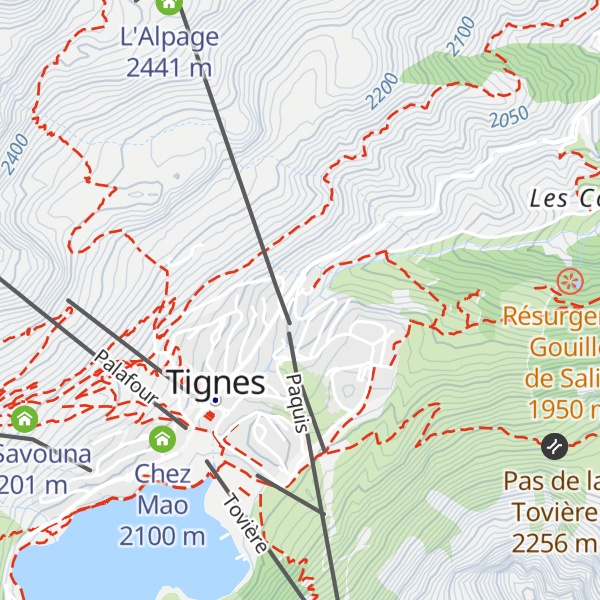 Map of La Ferme des Trois Capucines
