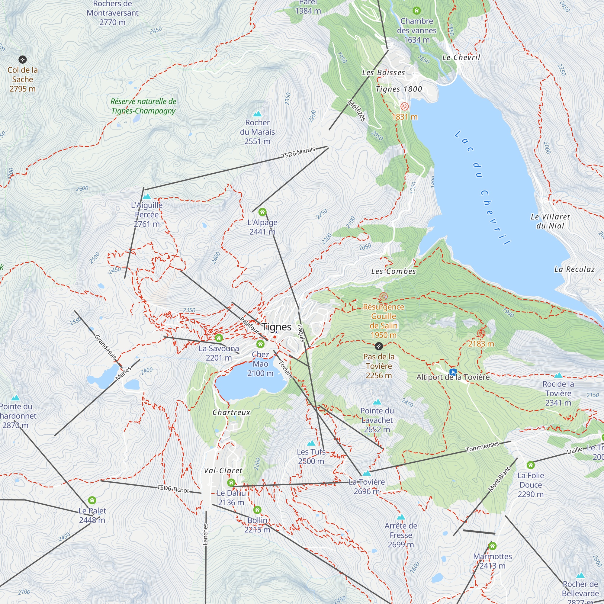 La Ferme des Trois Capucines map