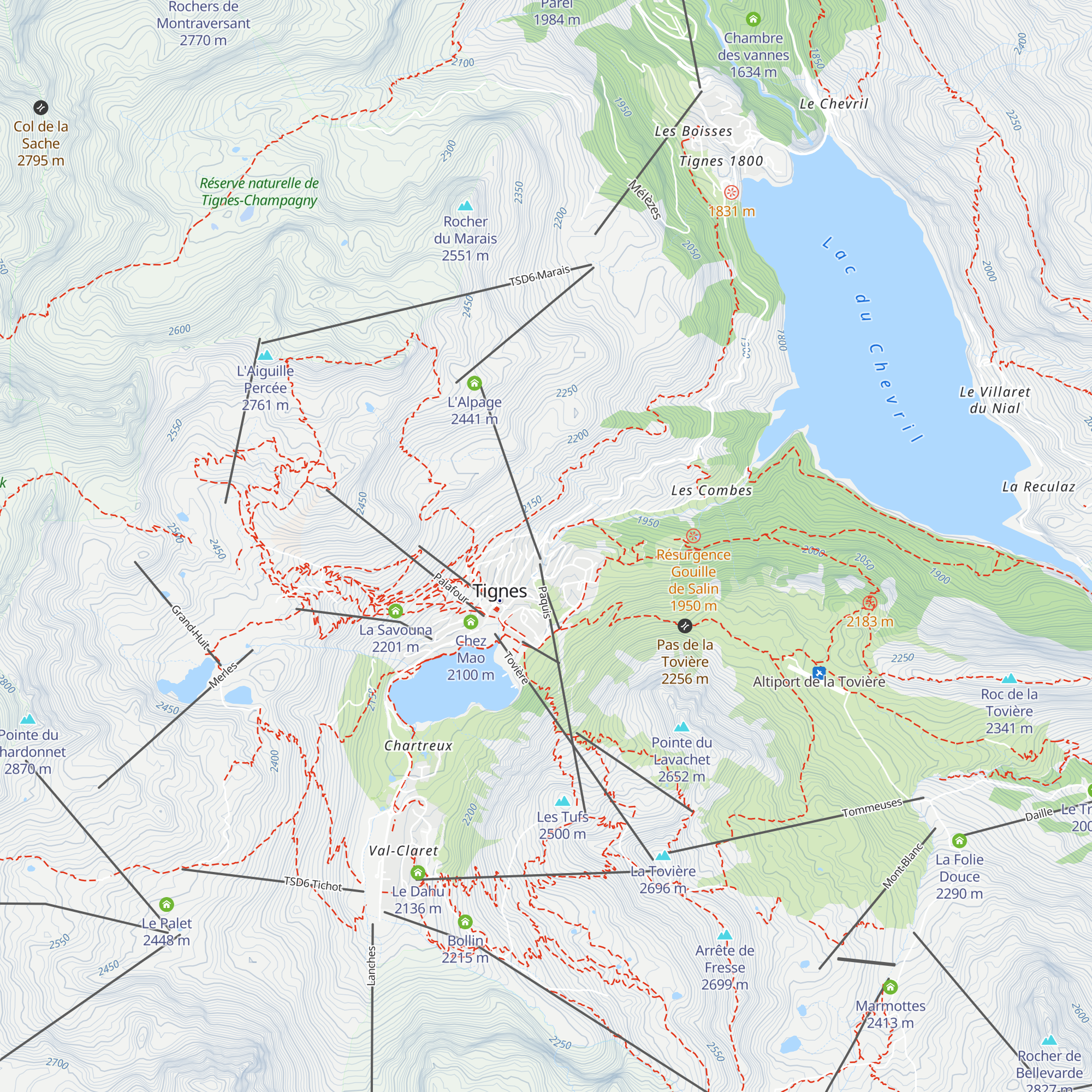 La Ferme des Trois Capucines map