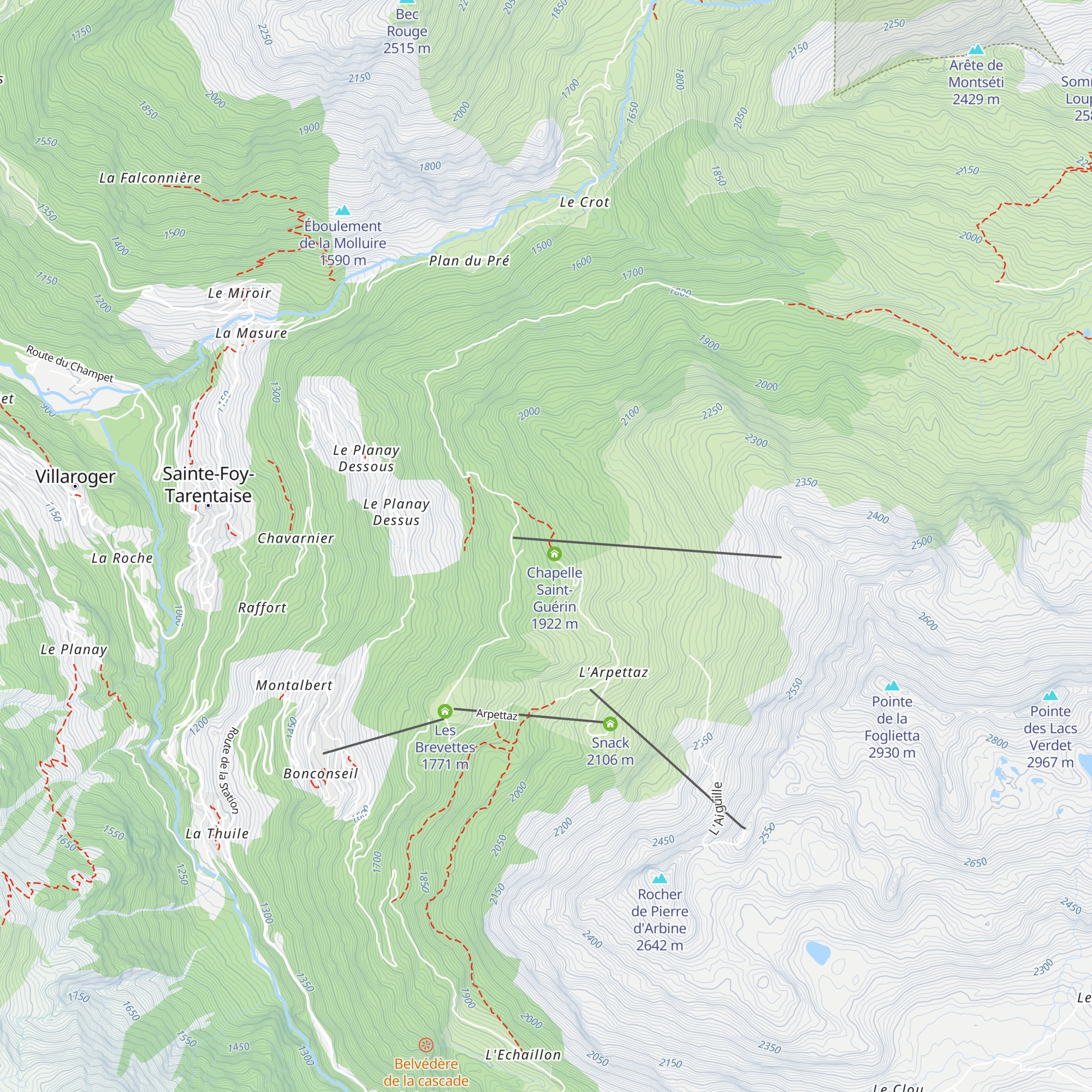 Les Marquises map