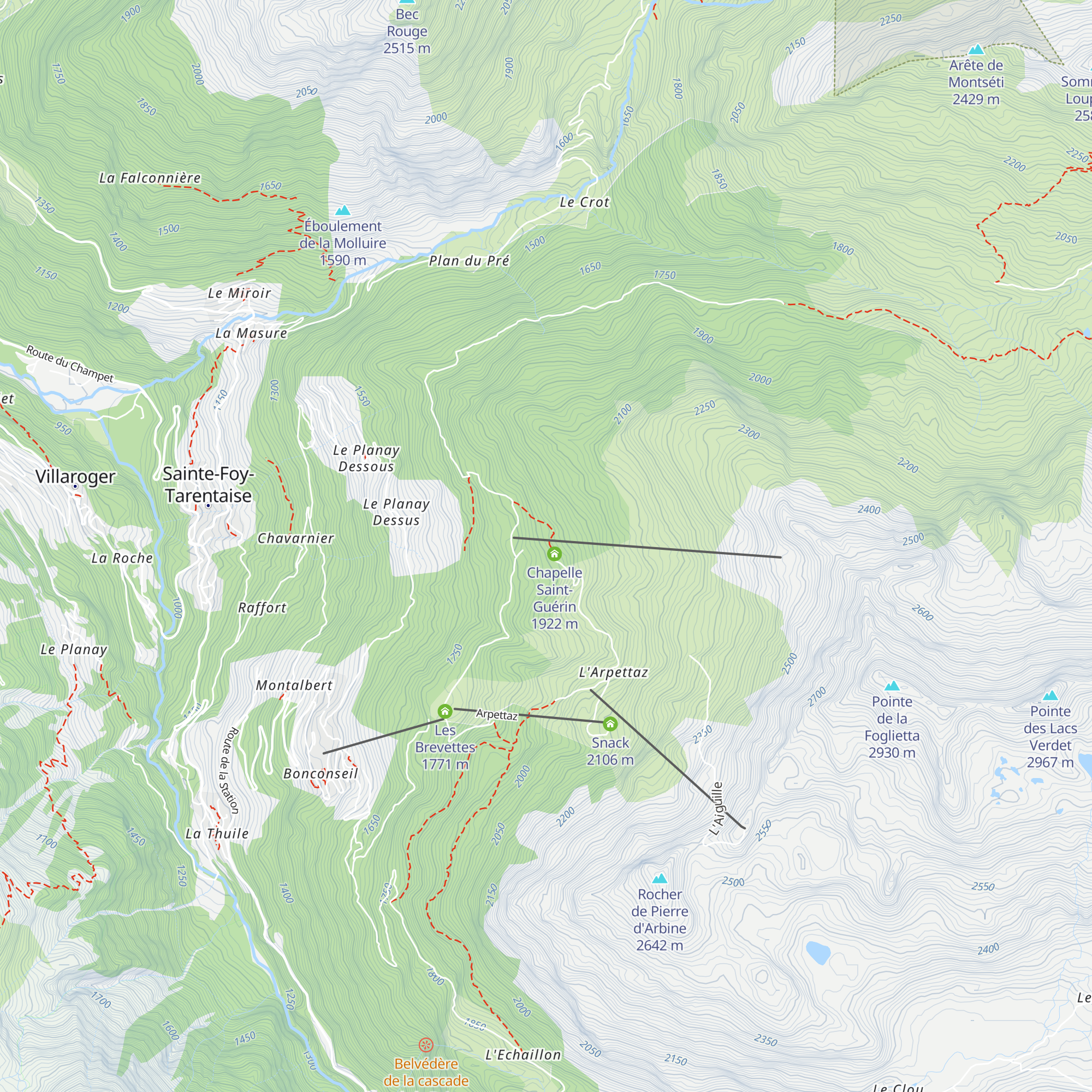 Les Marquises map