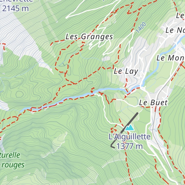 Map of Buvette de la Cascade de Bérard