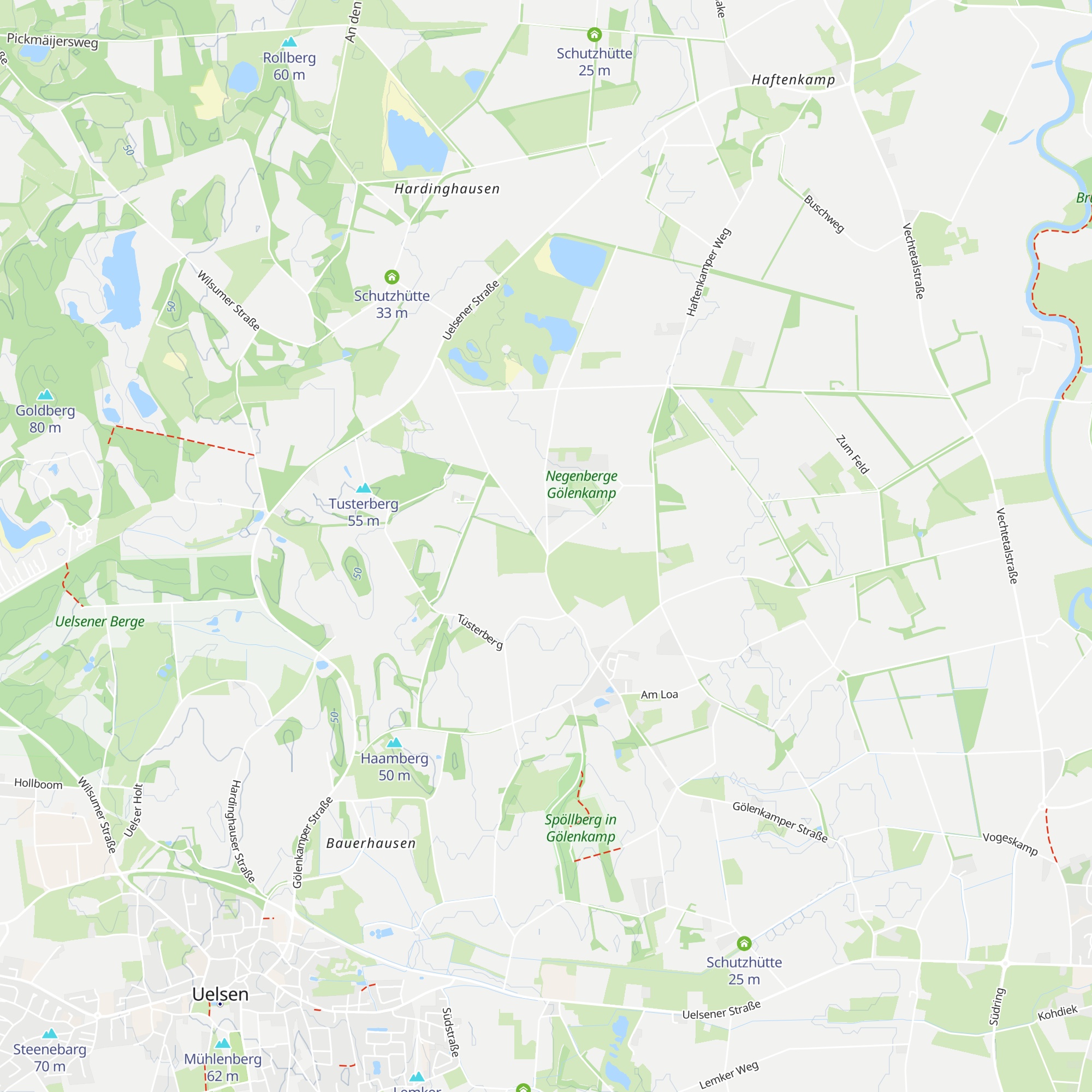 Schutzhütte map