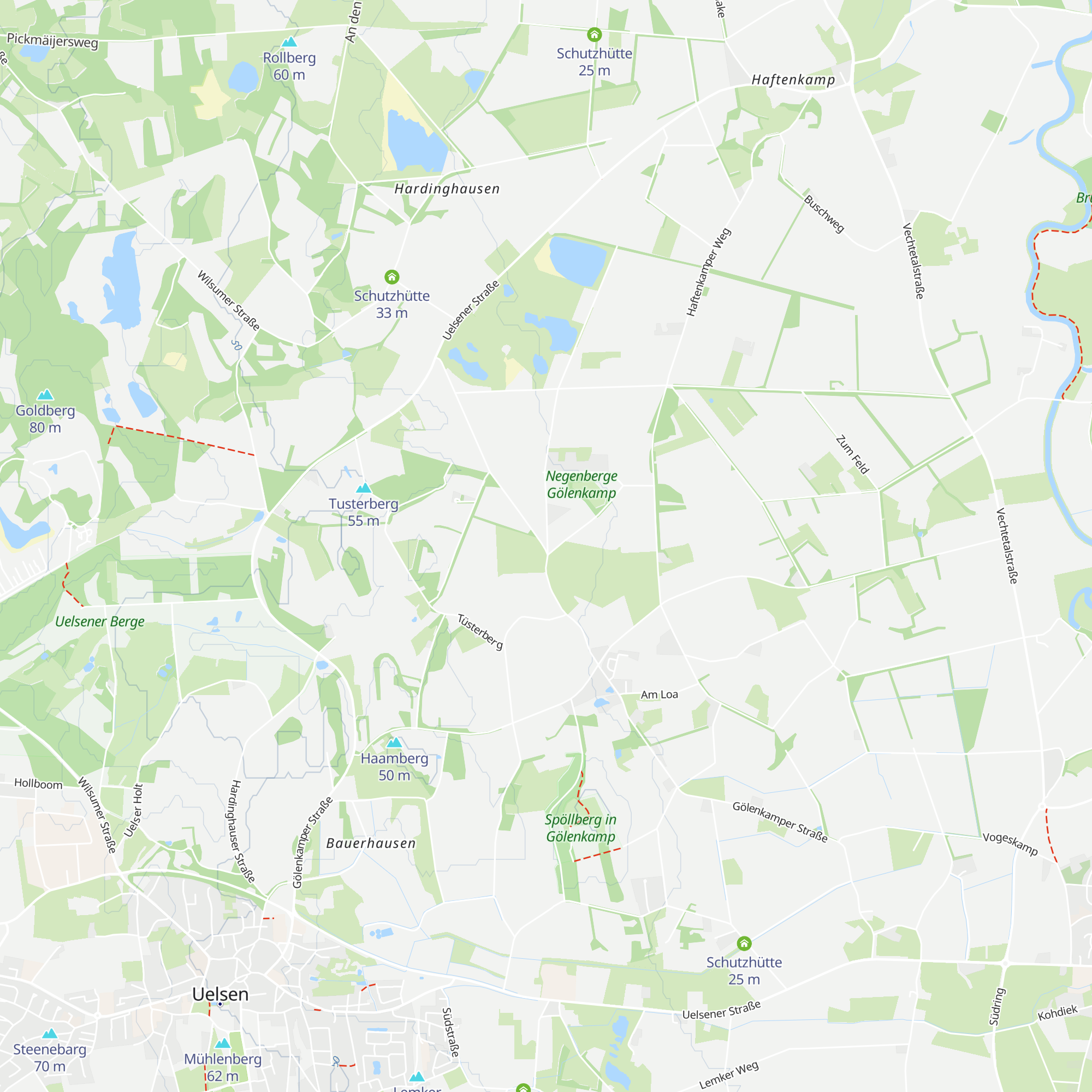 Schutzhütte map