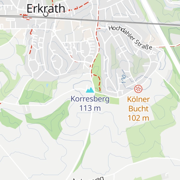 Map of Korresberg