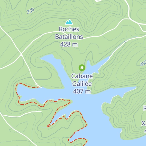 Map of Cabane du Sheriff