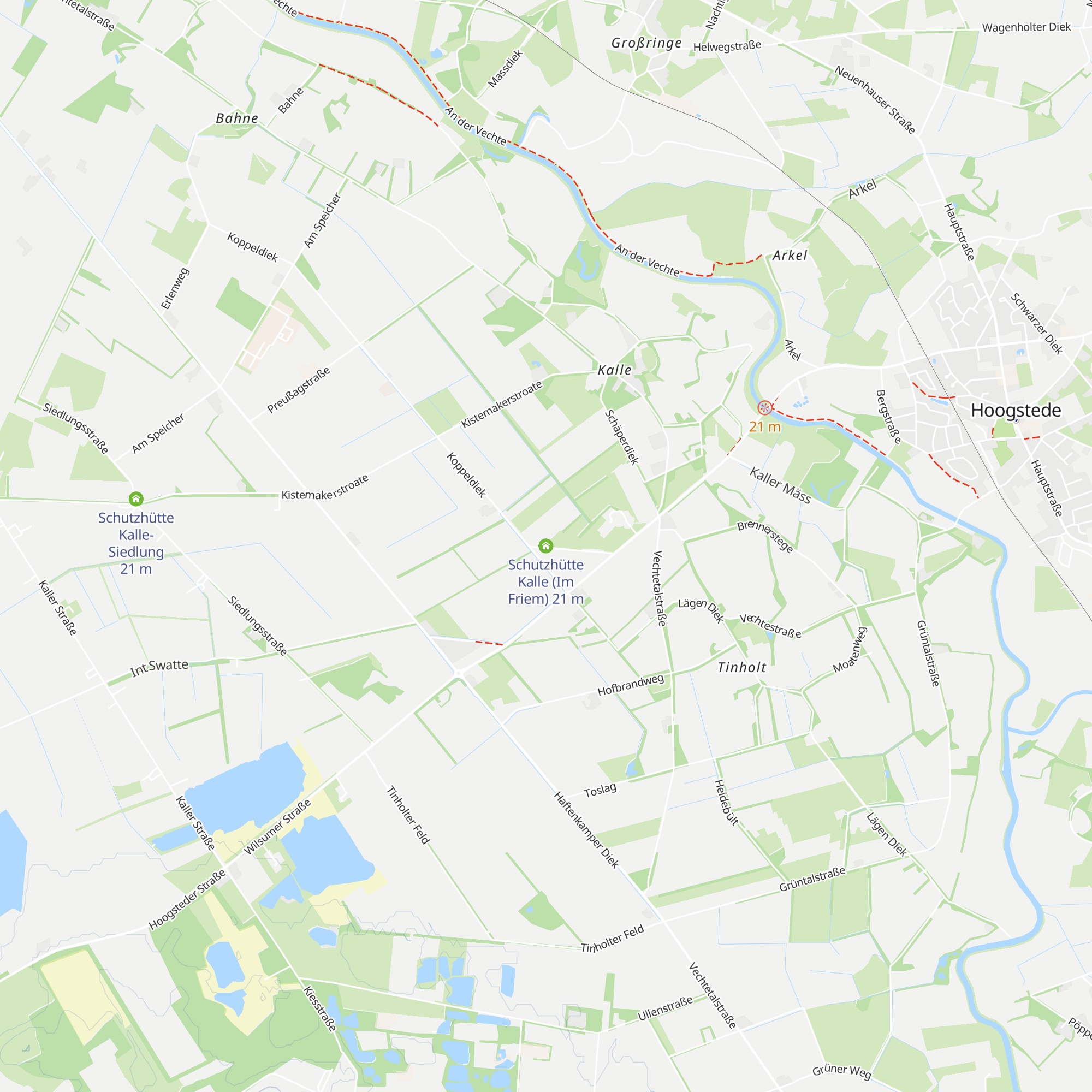 Schutzhütte Kalle (Im Friem) map