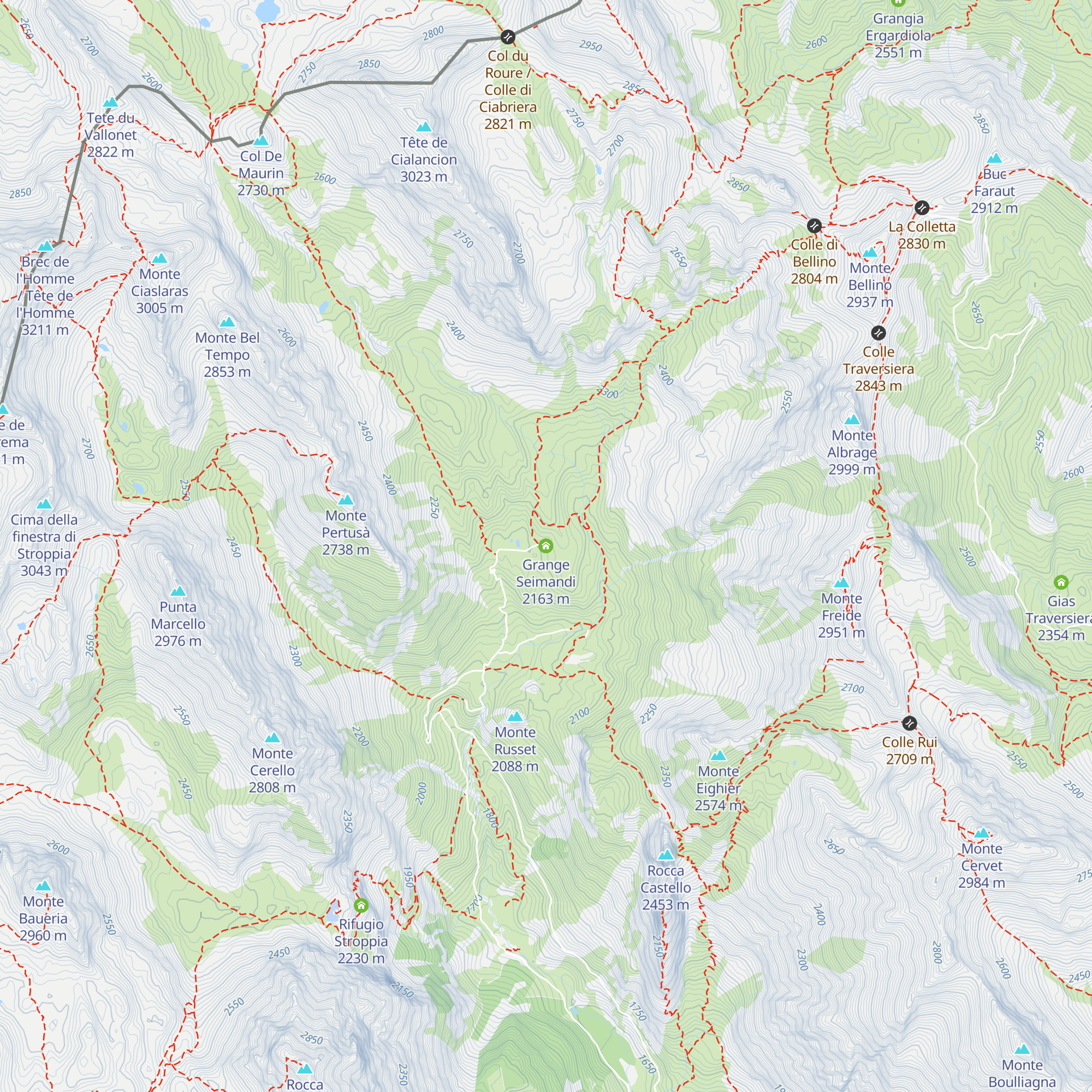 Grange Seimandi map