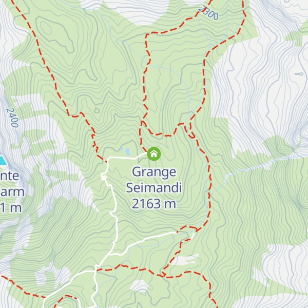 Map of Grange Seimandi
