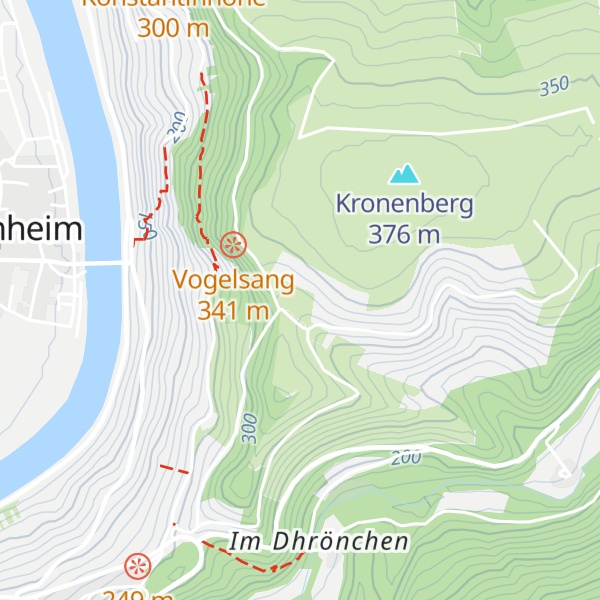 Map of Grillhütte Trittenheim