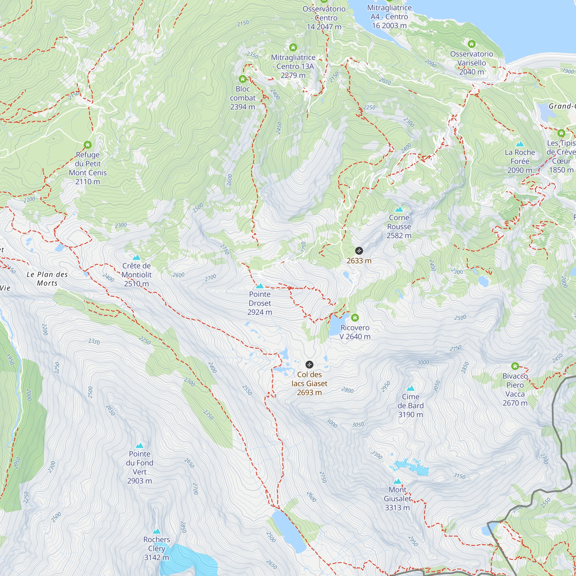 Centro 6 map