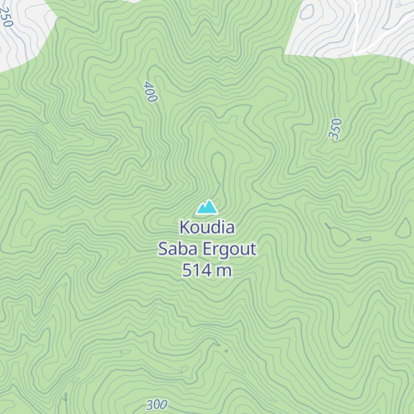 Map of Koudia Saba Ergout
