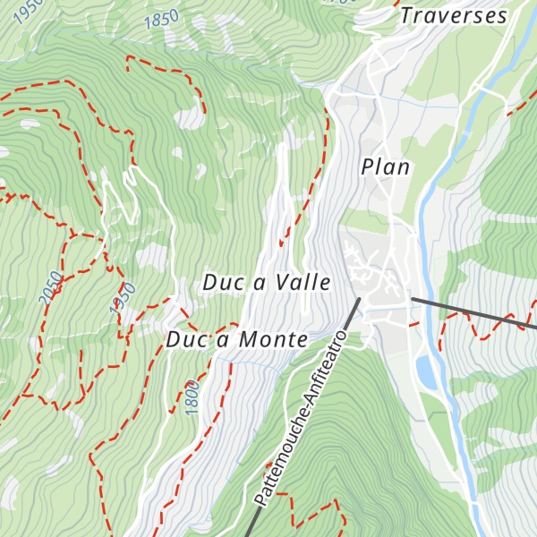 Map of Forno di borgata di Duc a Valle