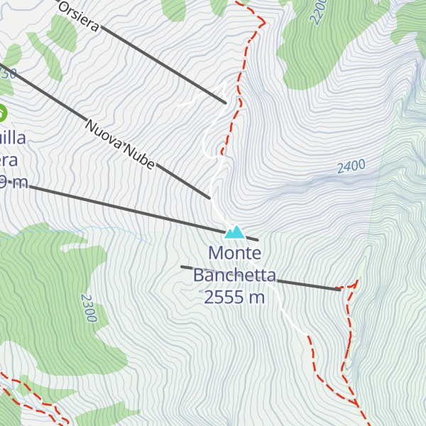 Map of La Tana della Volpe