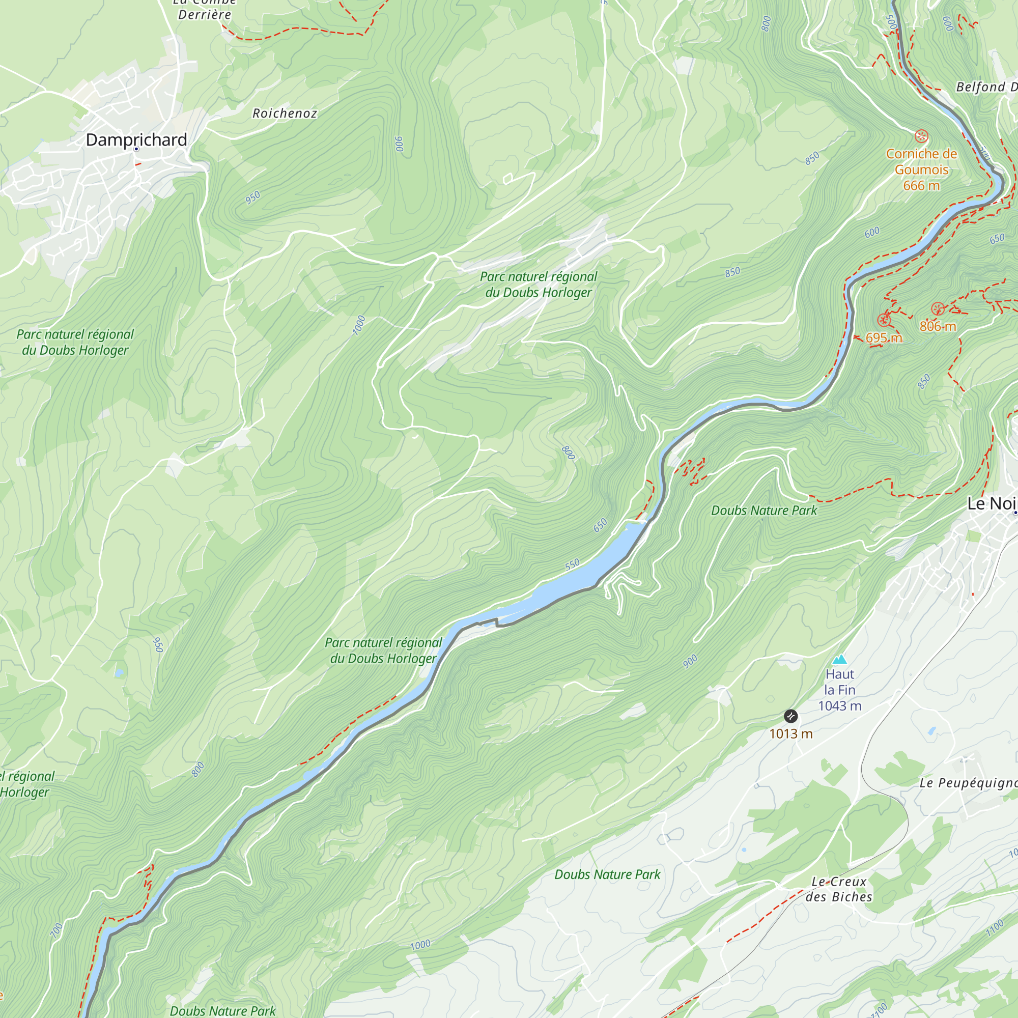 Gîte d'Etape map