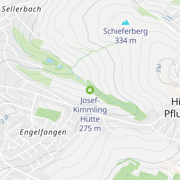 Map of Josef-Kimmling Hütte