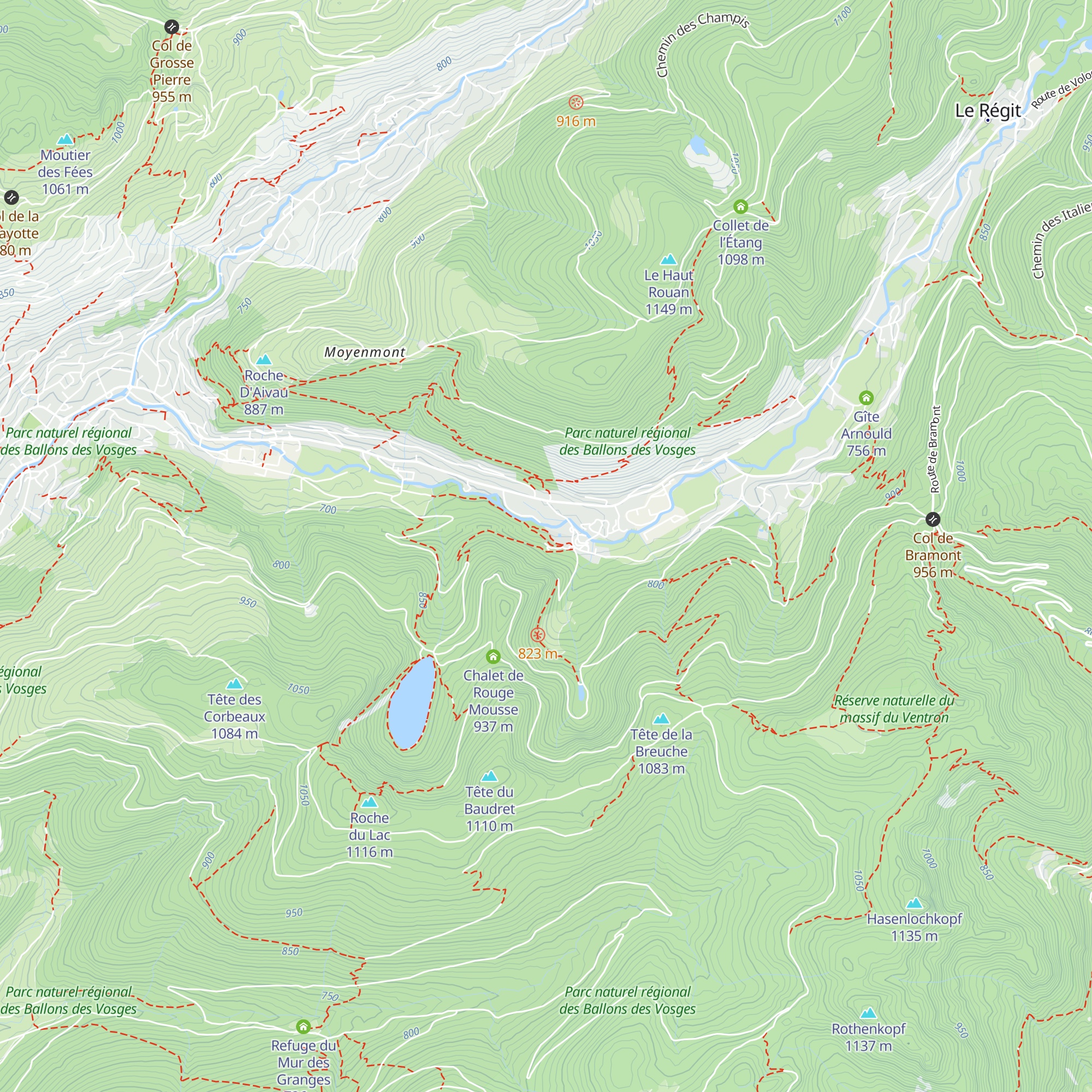 Refuge Improbable map