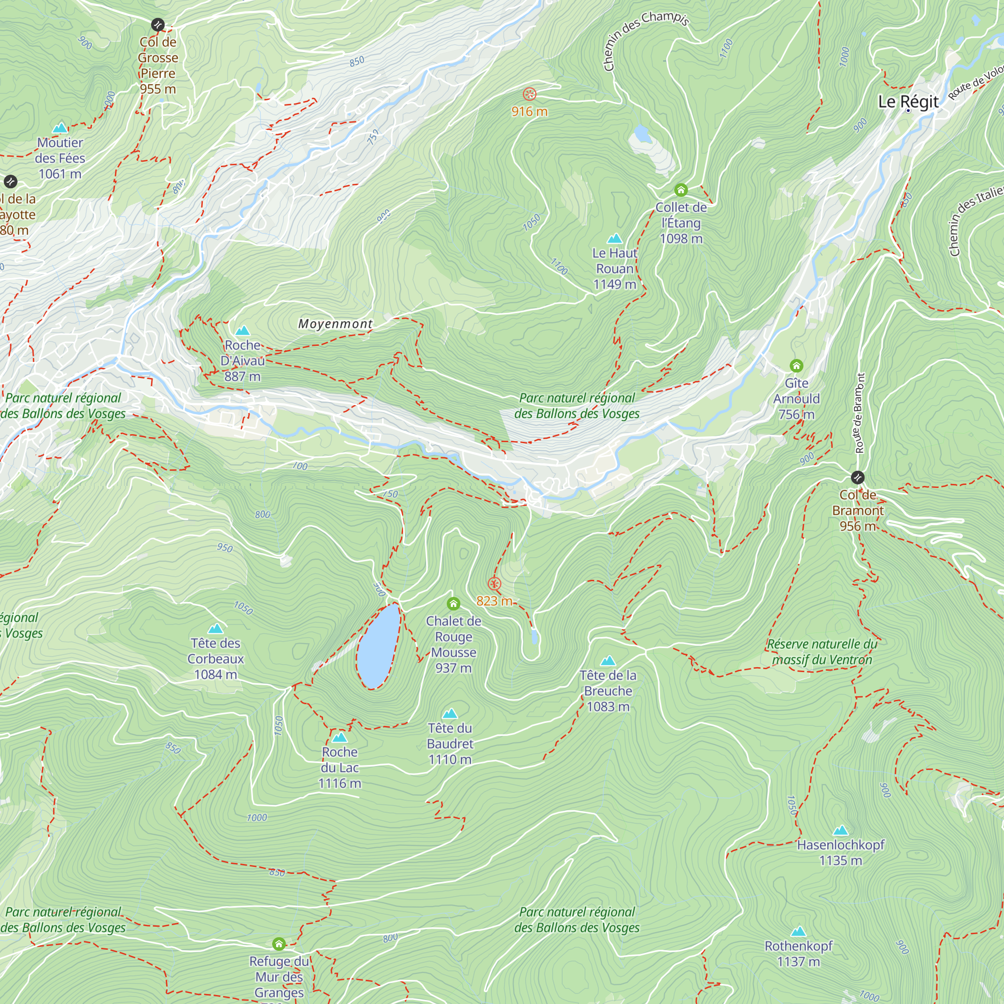 Refuge Improbable map