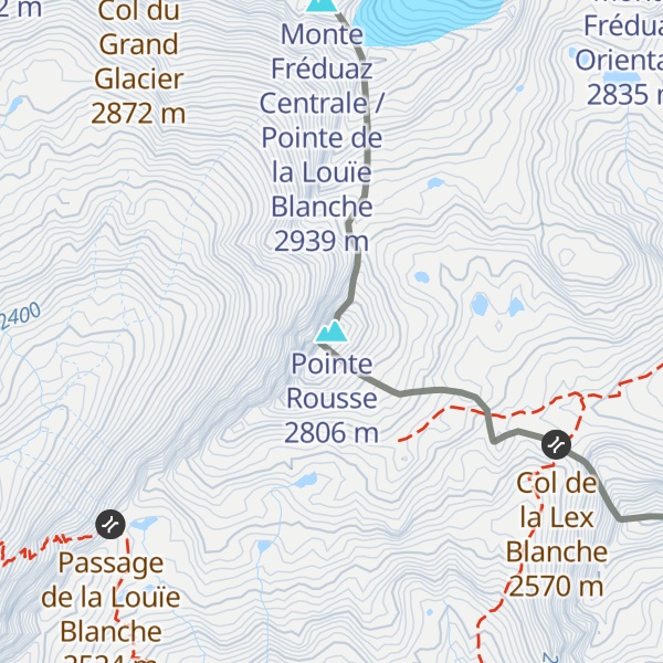 Map of Pointe Rousse
