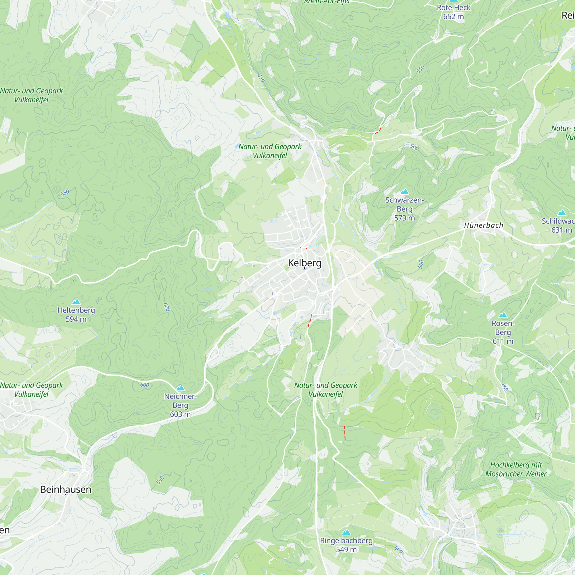 Tourist-Information Kelberg map