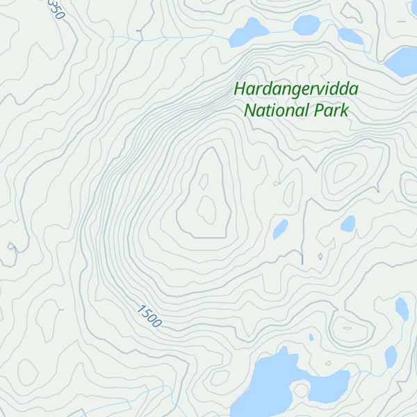 Map of Juklavassnutane