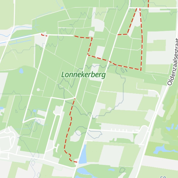 Map of Lonnekerberg