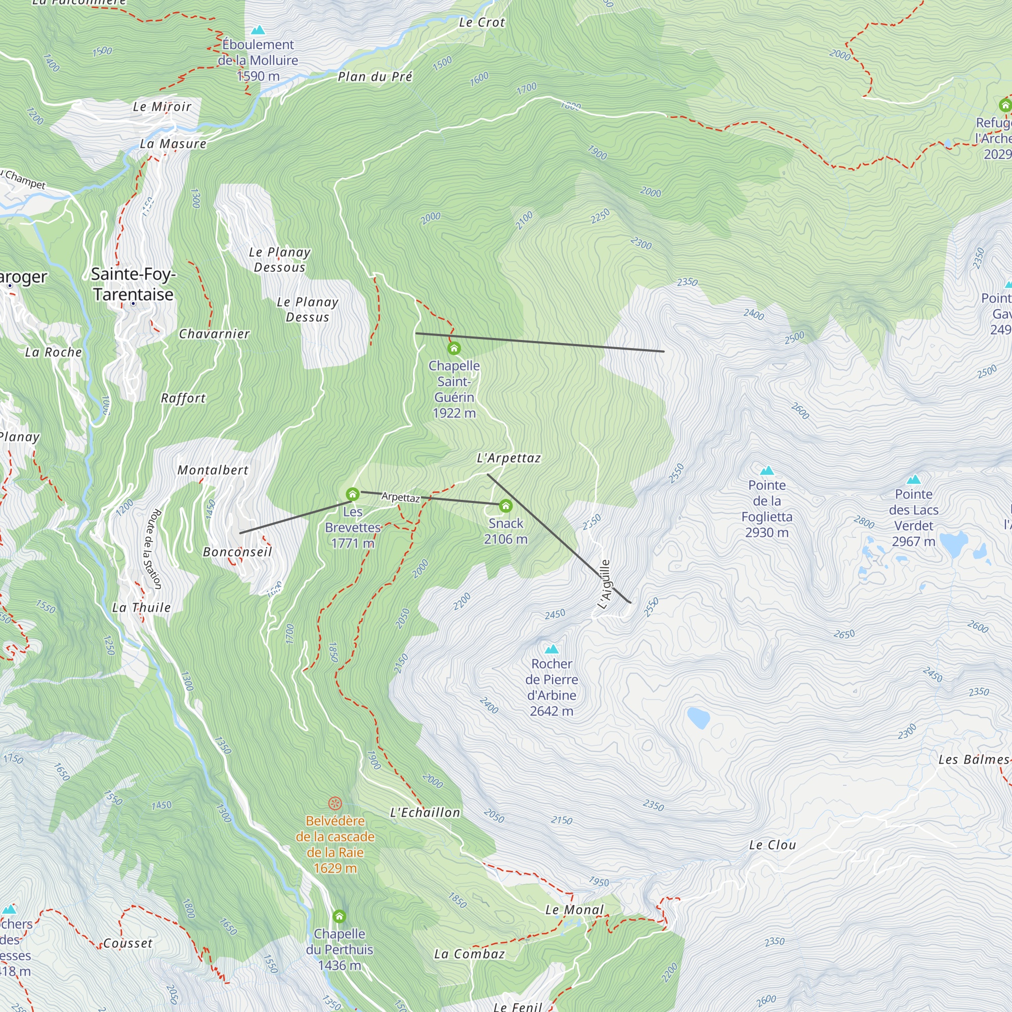 Snack map