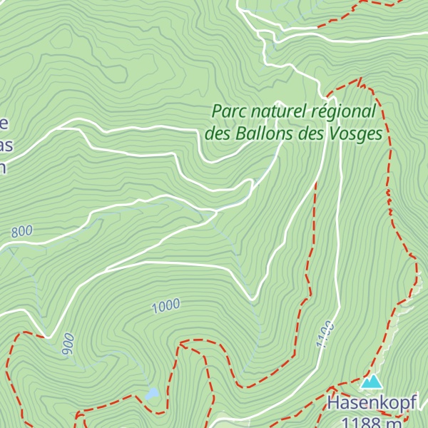 Map of Chalet du Pont Martin