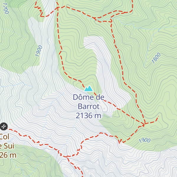 Map of Dôme de Barrot