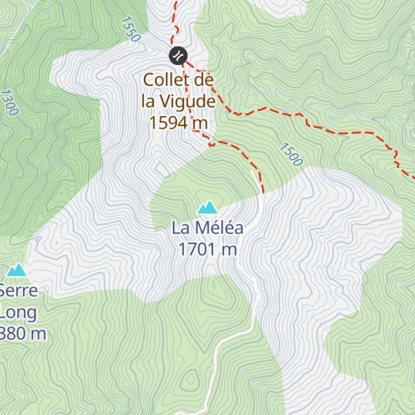 Map of La Méléa