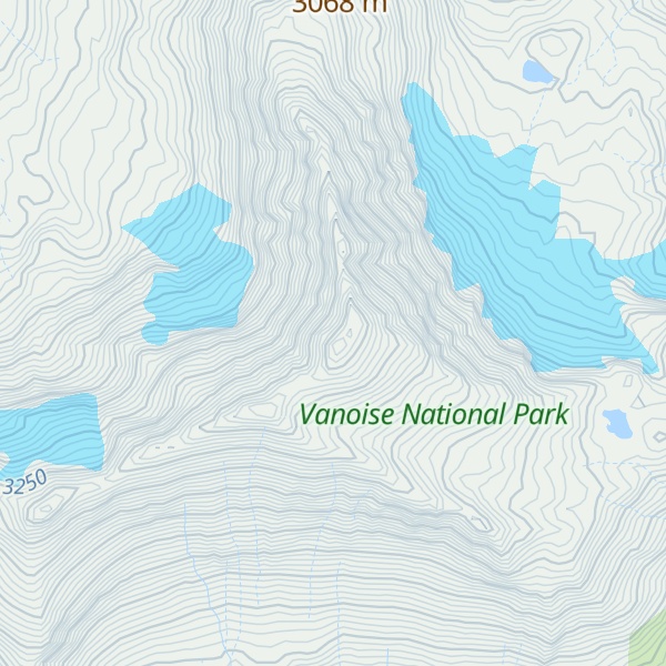 Map of Pointe de la Sana