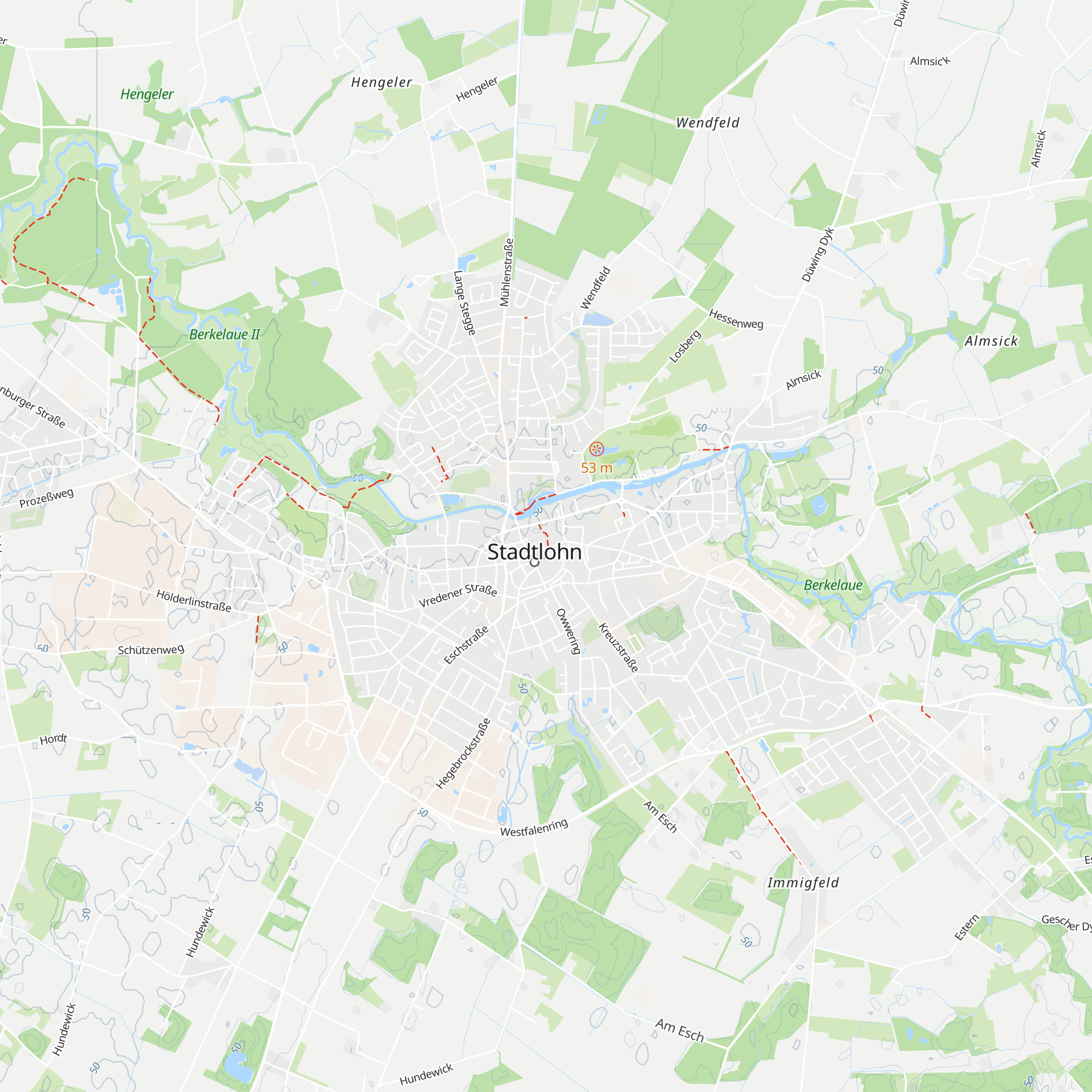 SMS - StadtMarketing Stadtlohn e.V. map