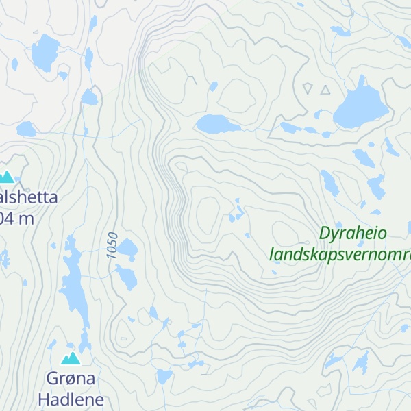 Map of Grønenuten