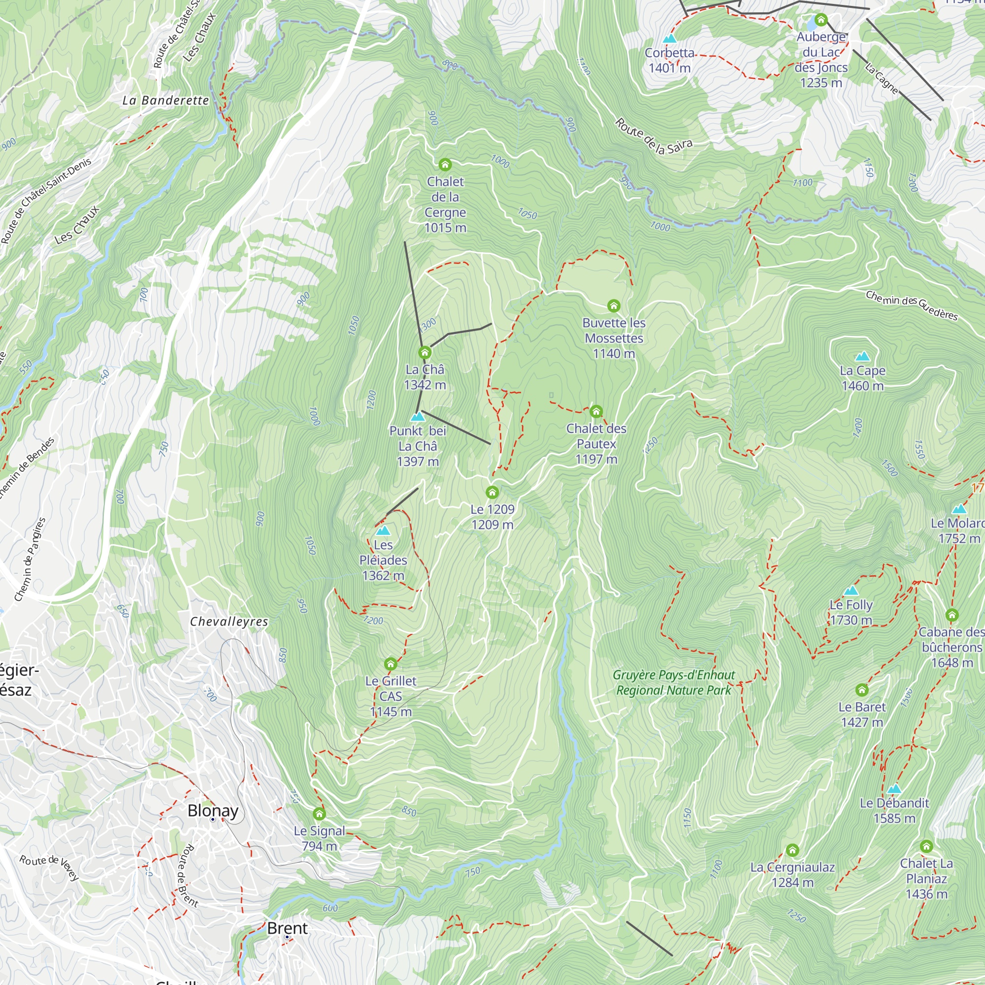 Le 1209 map