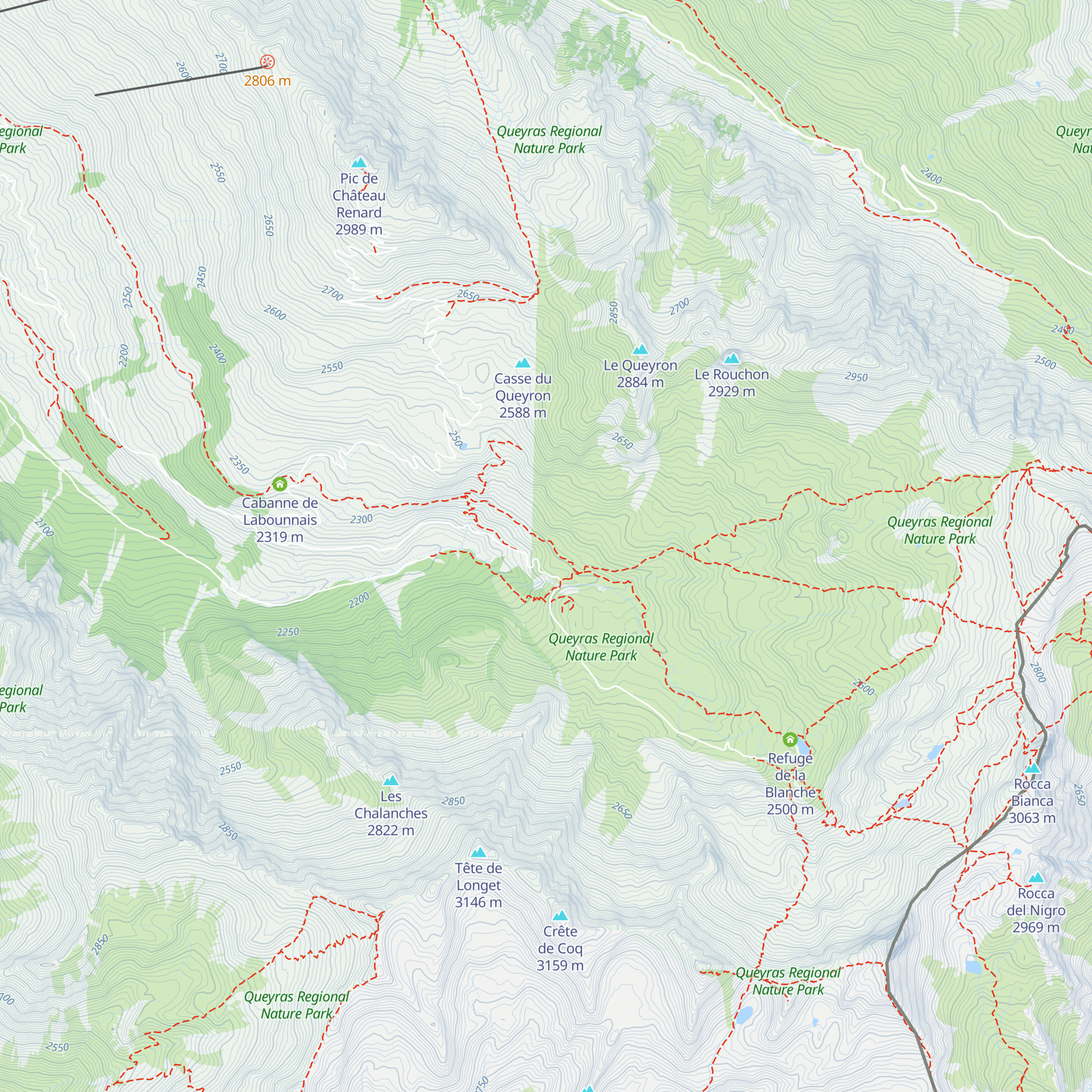 Ancienne Douane map