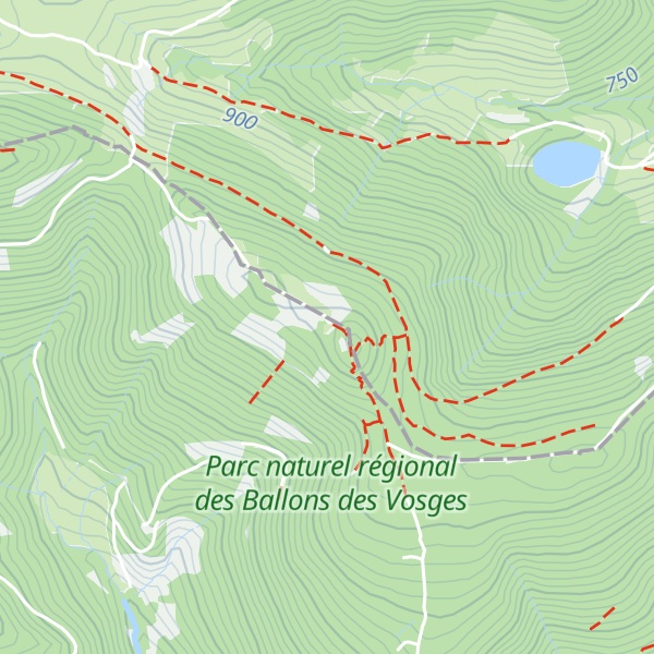 Map of Refuge De Baerenkopf