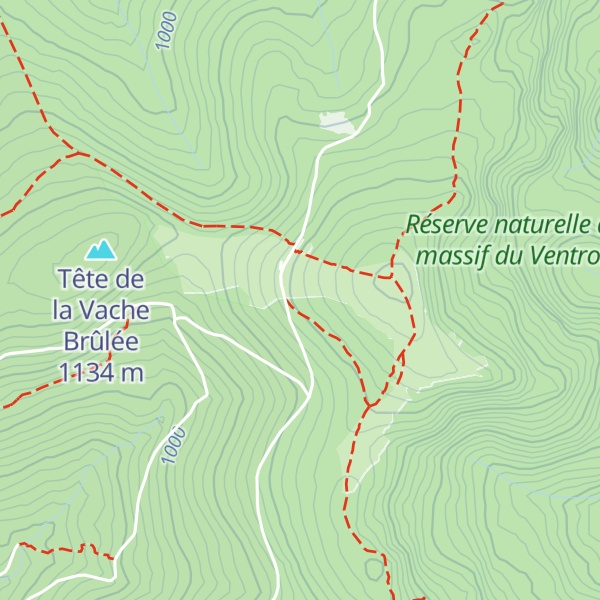 Map of Cabane de la Chaume du Grand Ventron