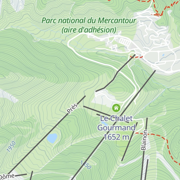 Map of Les Canailles