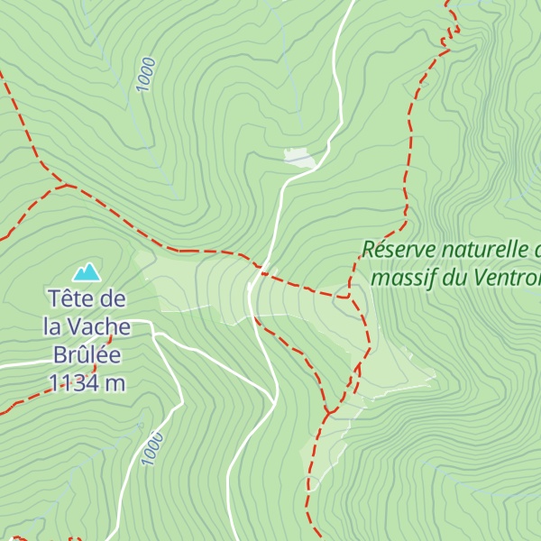Map of Refuge du grand Ventron