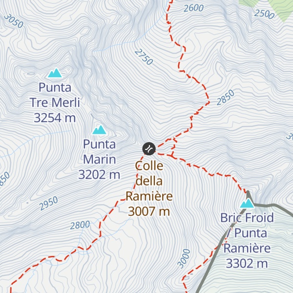 Map of Ricovero XXI