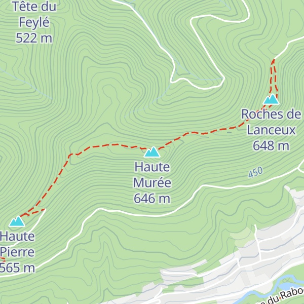 Map of Haute Murée