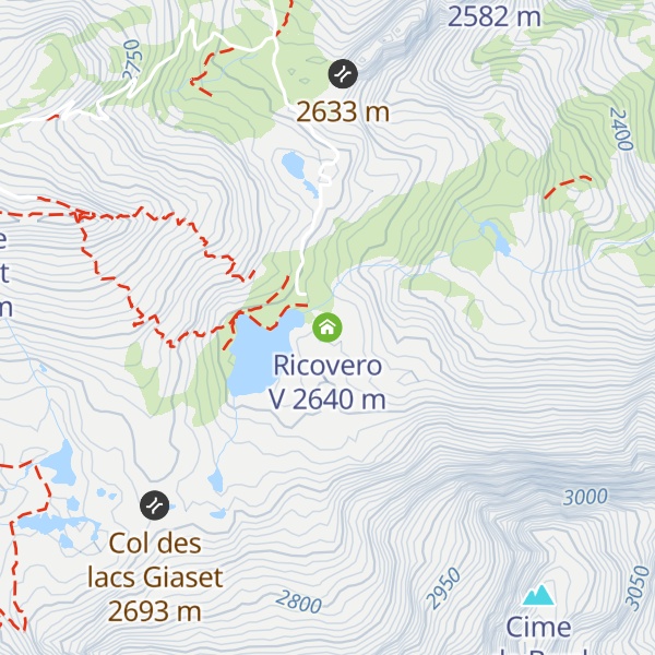 Map of Ricovero V