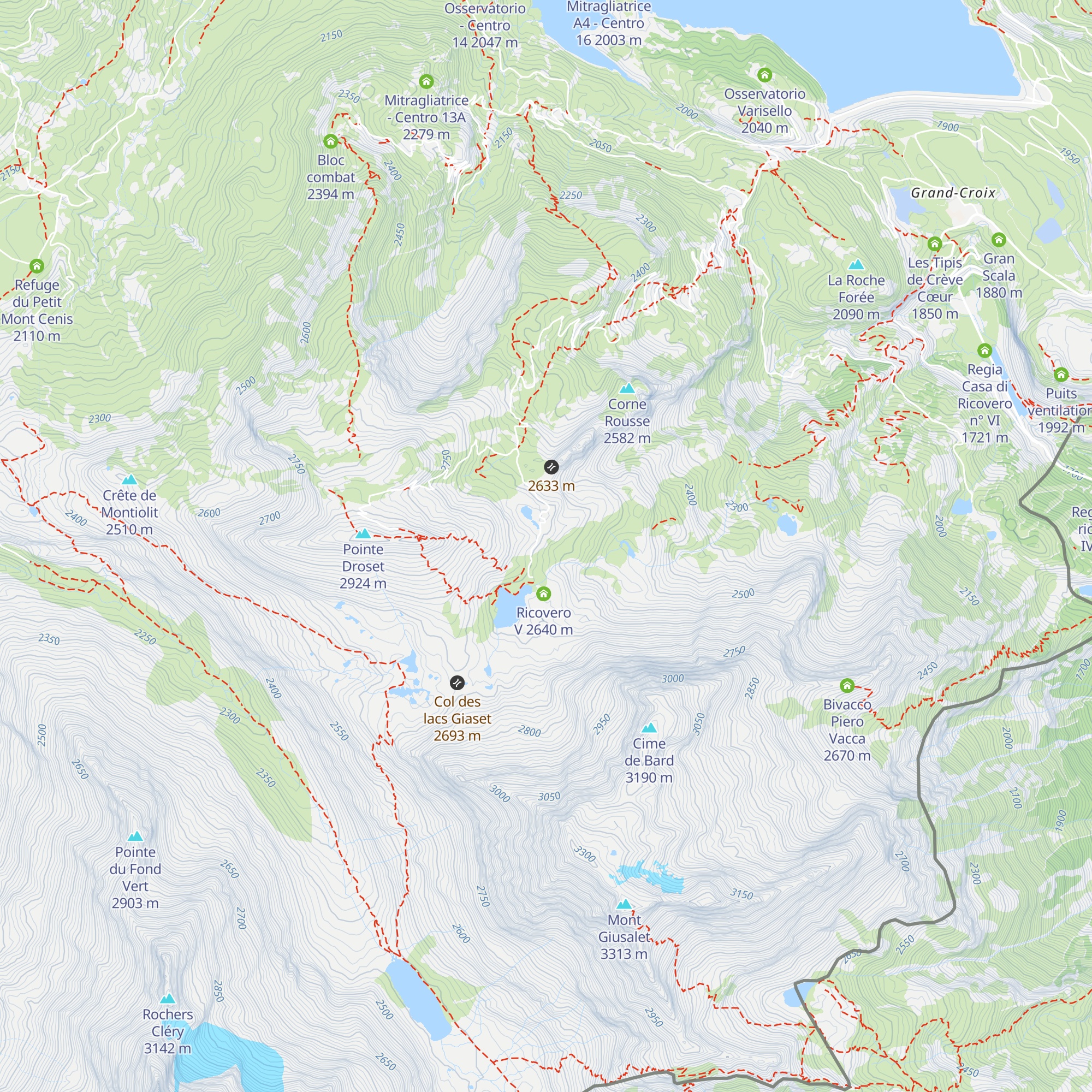 Ricovero Z map
