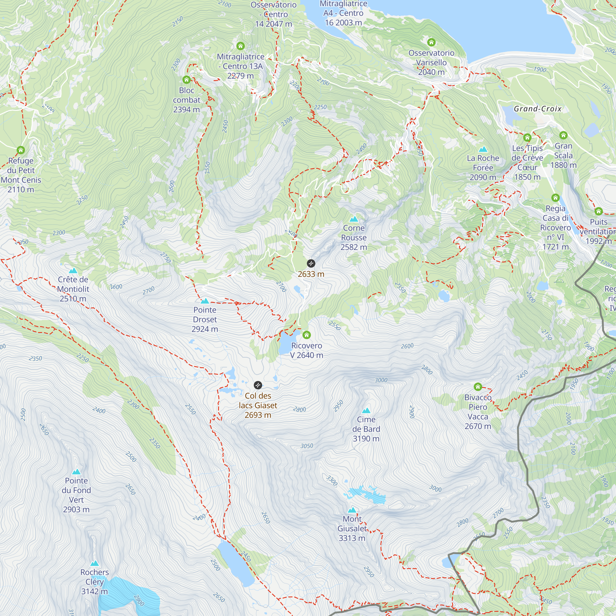 Ricovero Z map