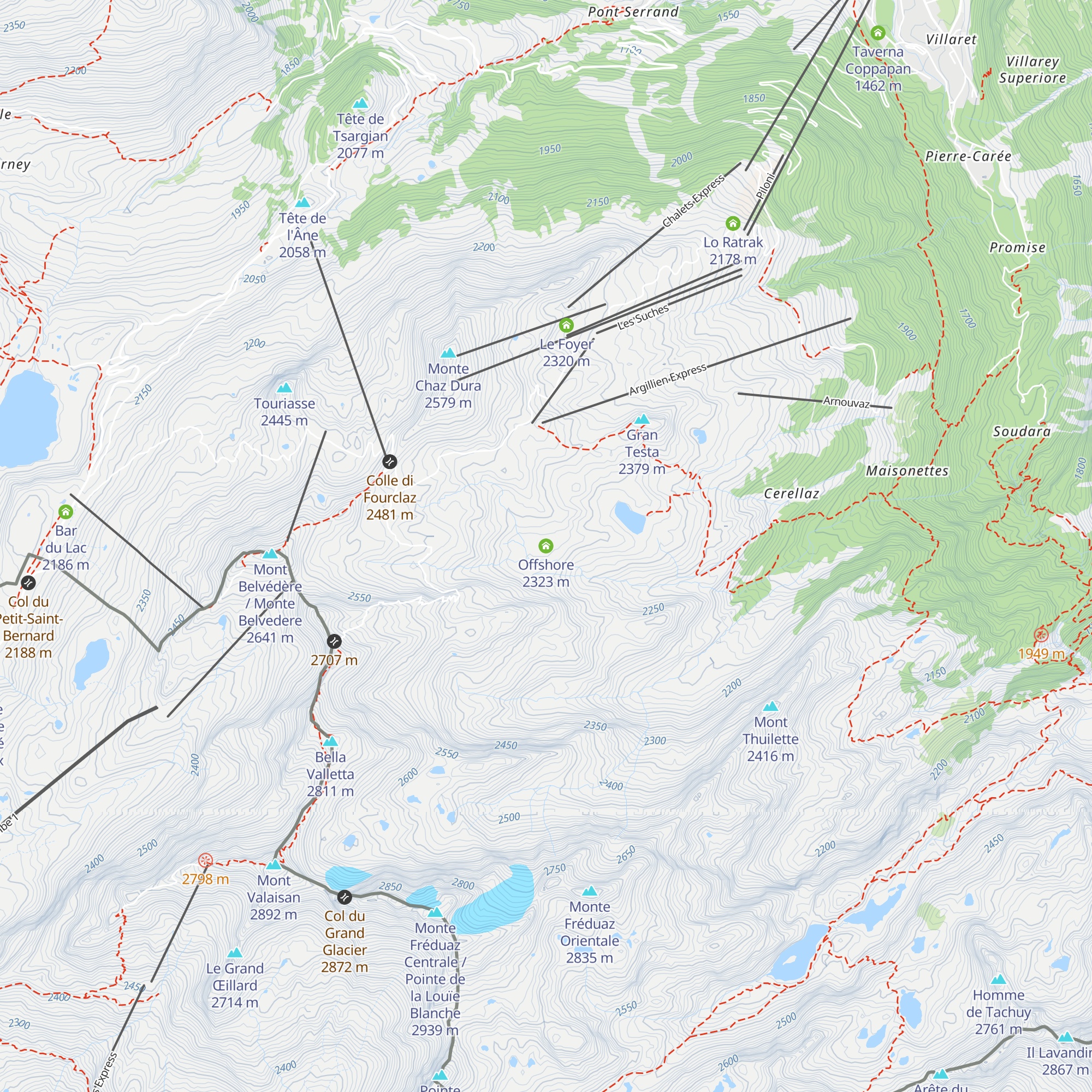 Offshore map
