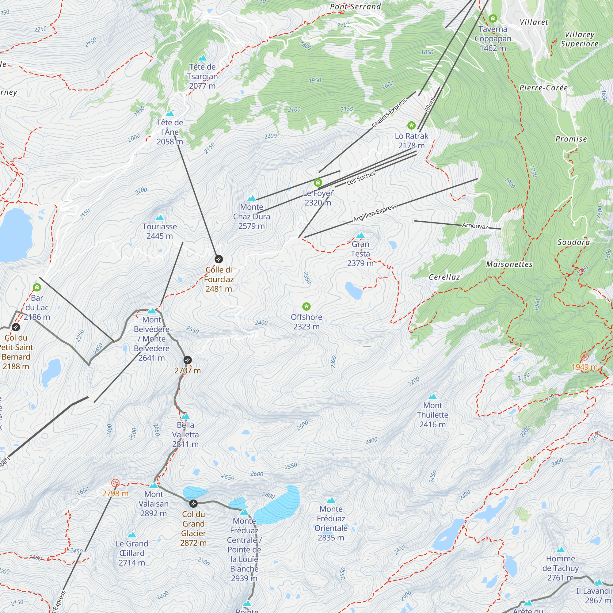 Offshore map