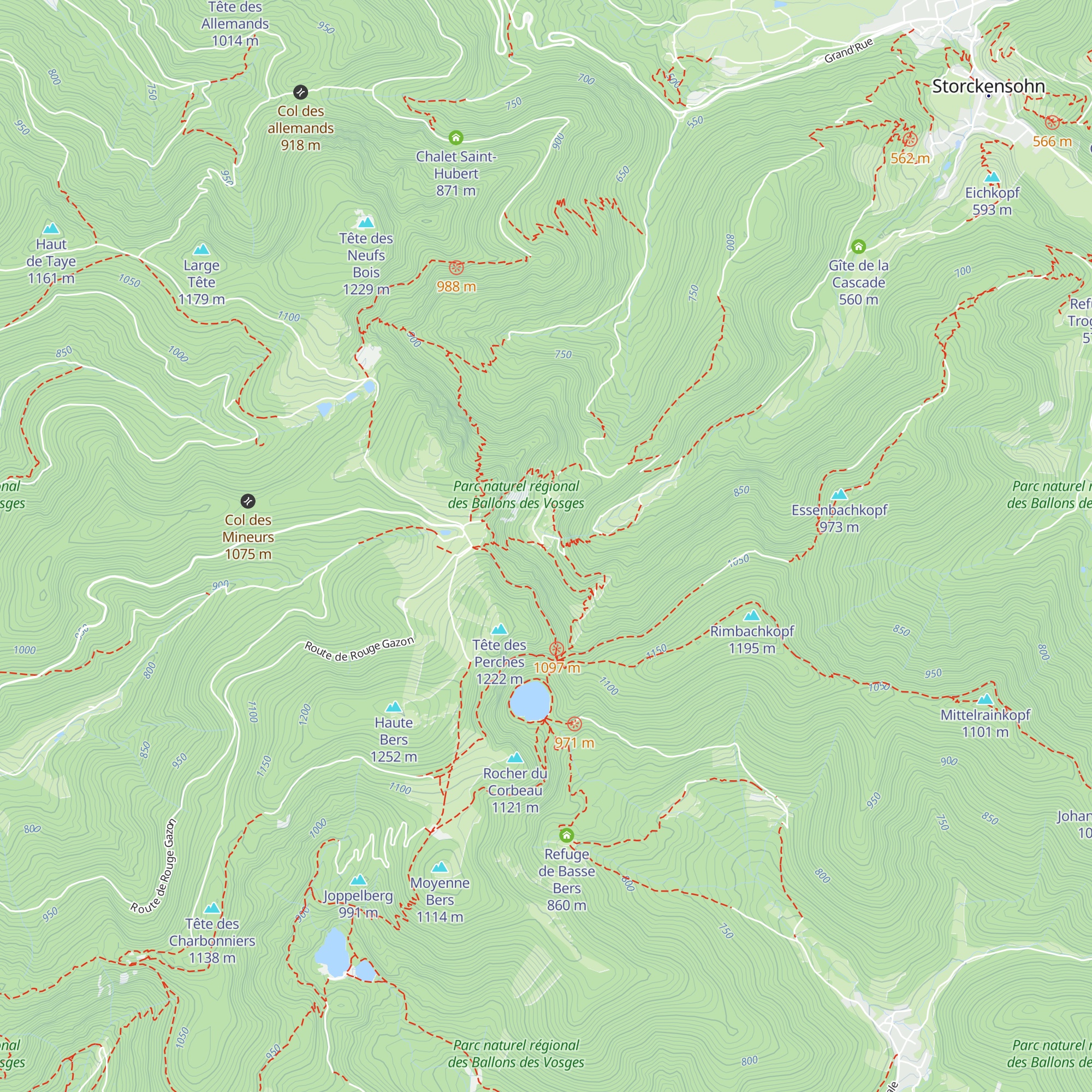 Cabane de Gazon Vert map