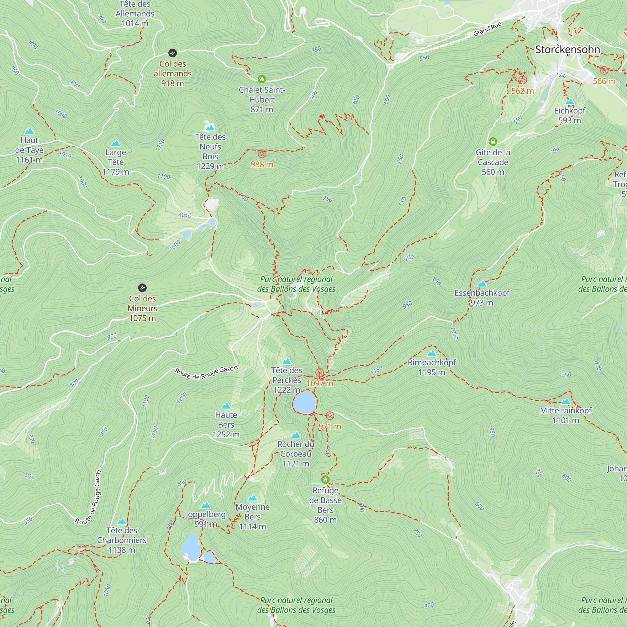 Cabane de Gazon Vert map